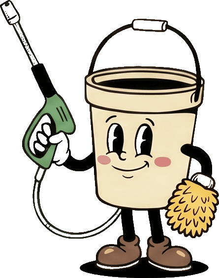 Dirty Dude mascot